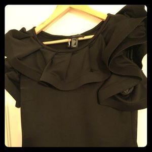 Black formal separate top and skirt!